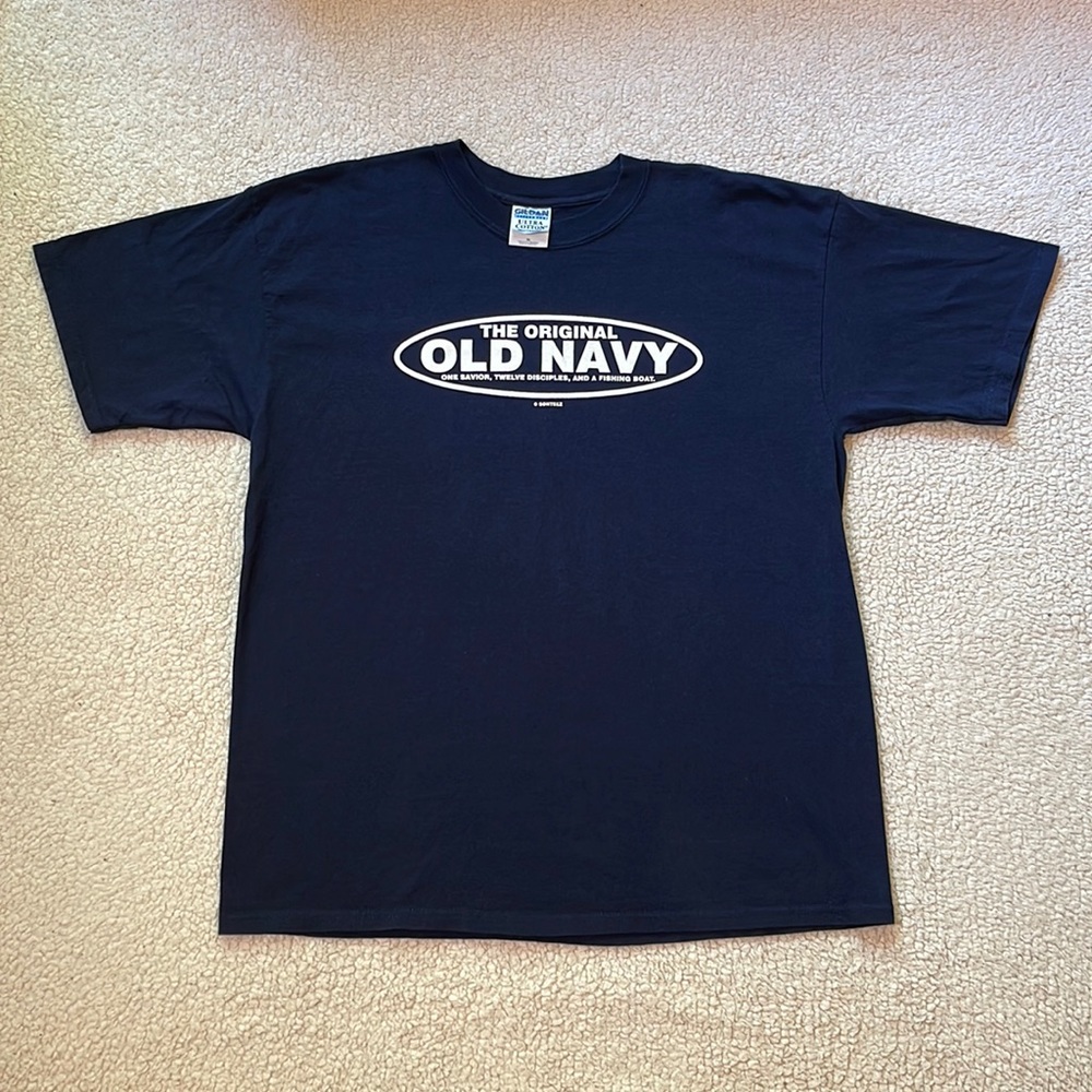 Vintage Old Navy Bootleg Christian Tee
